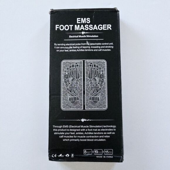 19 Levels 8 Mode Foot Massager Foot Neuropathy for Circulation & Pain Relief EMS - Picture 2 of 11